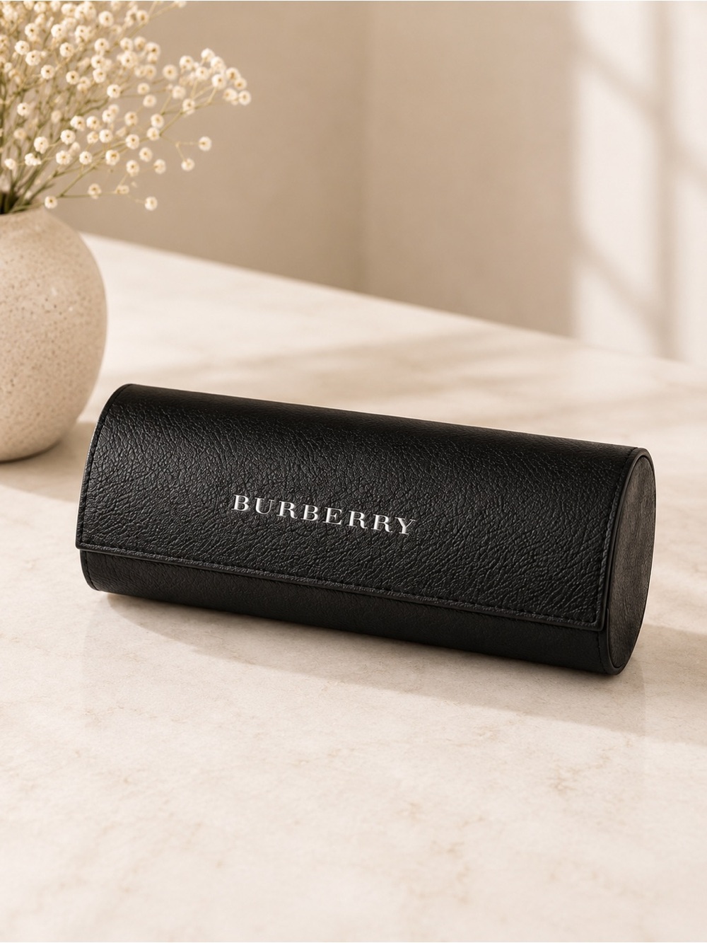 Burberry Black eyeglasses sunglasses case hard case
